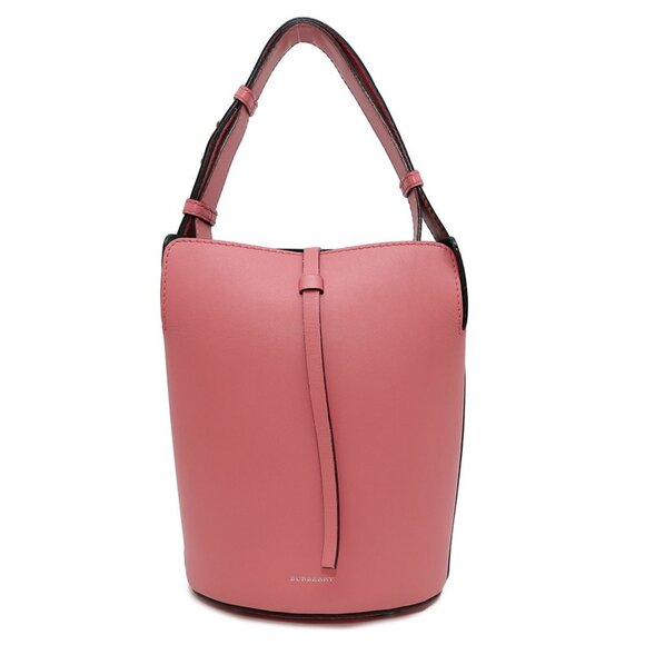 BURBERRY Pink Leather Pouch - Picture 1 of 15